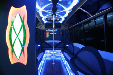 Party bus custom interiors