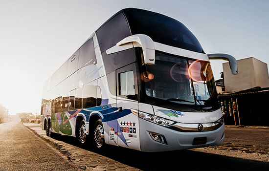 Charter bus service in Anchorage